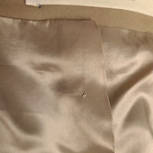 Vintage Chaps Ralph Lauren Blazer Mens‎ 46T Brown Tan Wool Sport Coat Jacket - Picture 11 of 16